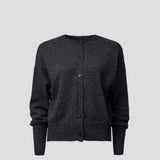 Viktoria & Woods Hart Merino Cardigan | Black Marle