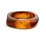 NOAH The Label Resin Cloudy Bangle | Brown