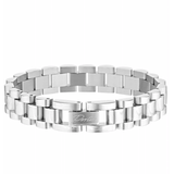 Porter Baby Link Bracelet | White Gold