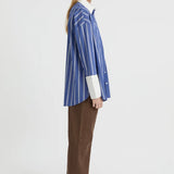 Blanca Opal Shirt | Blue/White