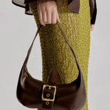 Brie Leon Everyday Baguette Bag | Chocolate