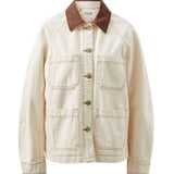 Ceres Life Denim Barn Jacket | Natural Ecru
