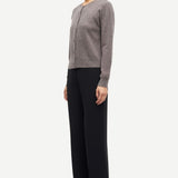 Samsoe Samsoe Saboston Cardigan | Grey Blue Melange