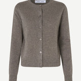 Samsoe Samsoe Saboston Cardigan | Grey Blue Melange