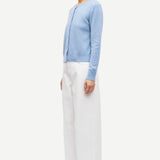 Samsoe Samsoe Saboston Cardigan | Denim Blue Melange