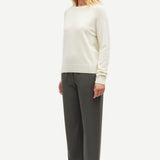 Samsoe Samsoe Boston O-Neck | Egret