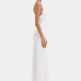SIR. Alessandra Midi Dress | Ivory