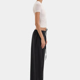SIR. Sorrentino Drawstring Pant | Red Pinstripe