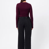 Mossman Lincoln Top | Cherry Lacquer
