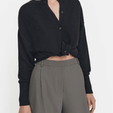 Viktoria & Woods Hart Merino Cardigan | Black