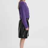 Blanca Marlo Cardigan | Purple