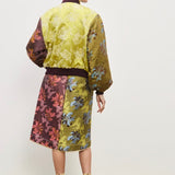 ALEMAIS Adriana Jacquard Bomber Jacket