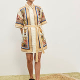 ALEMAIS Mercado Mini Dress