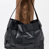 St Agni Woven Large Tote | Black