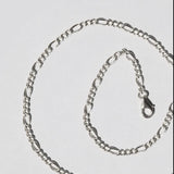 Saint Valentine Figaro Chain Necklace | Silver