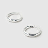 Brie Leon Organica Hoop Earrings Small | Silver