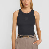 Viktoria & Woods Hayes Tank | Black