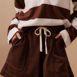 Ceres Life Relaxed Everyday Short | Chocolate