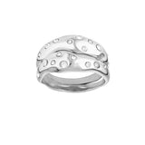 Porter Mali Ring Set | Silver/Clear