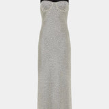 SIR. Lisander Halter Midi Dress | Polka Dot Bianca