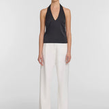 Viktoria & Woods Evian Halter Top | Black