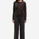 Samsoe Samsoe Saboston Cardigan | Black Coffee