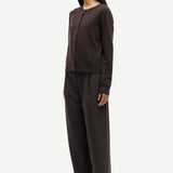 Samsoe Samsoe Saboston Cardigan | Black Coffee