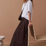 Ceres Life Florence Maxi Skirt | Chocolate