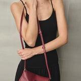 Vestirsi Sloane Mini Leather Convertible Clutch | Bordeaux