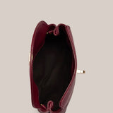 Vestirsi Sloane Mini Leather Convertible Clutch | Bordeaux