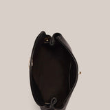 Vestirsi Sloane Mini Leather Convertible Clutch | Black