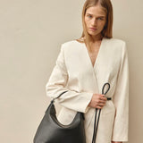 Vestirsi Harper Leather Hobo | Black