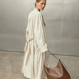 Vestirsi Harper Large Leather Hobo | Chocolate