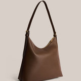 Vestirsi Harper Large Leather Hobo | Chocolate