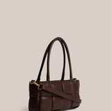 Vestirsi Margot Woven Baguette | Dark Chocolate