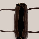 Vestirsi Margot Woven Baguette | Dark Chocolate
