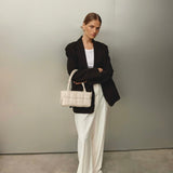 Vestirsi Margot Woven Baguette | Ivory