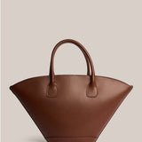 Vestirsi Jamie Leather Tote | Chocolate