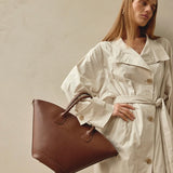 Vestirsi Jamie Leather Tote | Chocolate