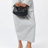 St Agni Perforated Mini Bon Bon Bag | Black