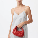 St Agni Perforated Mini Bon Bon Bag | Rosso