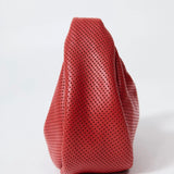 St Agni Perforated Mini Bon Bon Bag | Rosso
