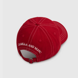 Camilla and Marc August Cap | Ruby Red