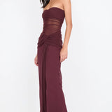 Bec + Bridge Noemi Strapless Dress | Plum