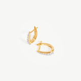 MISSOMA Claw Page Huggies | Gold (PRE-ORDER)