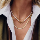 MISSOMA Double Chain Necklace | Gold (PRE-ORDER)