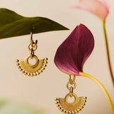 MISSOMA Zenyu Chandelier Small Hoop Earrings | Gold (PRE-ORDER)