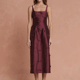 LOVAAN Camilla Dress | Plum