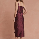 LOVAAN Camilla Dress | Plum