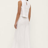 Assembly Label Estelle Linen Top | White (PRE-ORDER)